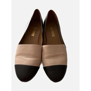 Nina Payne classic beige and leather flats size 39